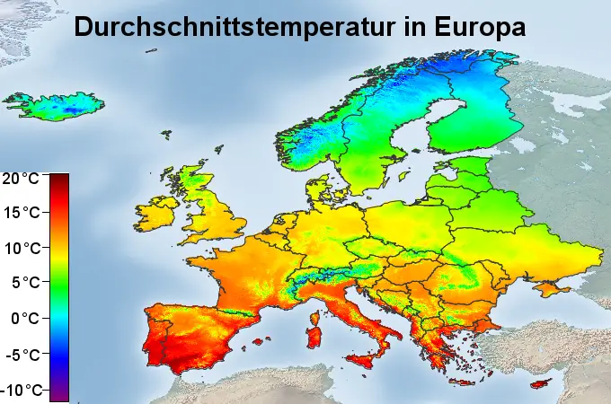 Klimazonen Europas