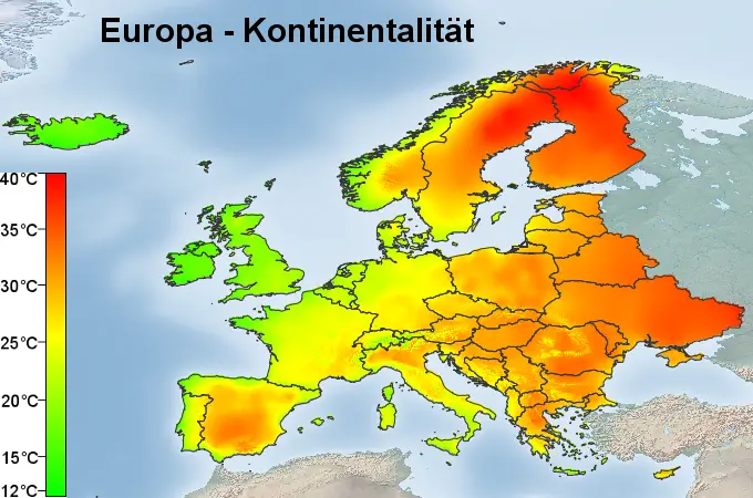 Europa Kontinentalität