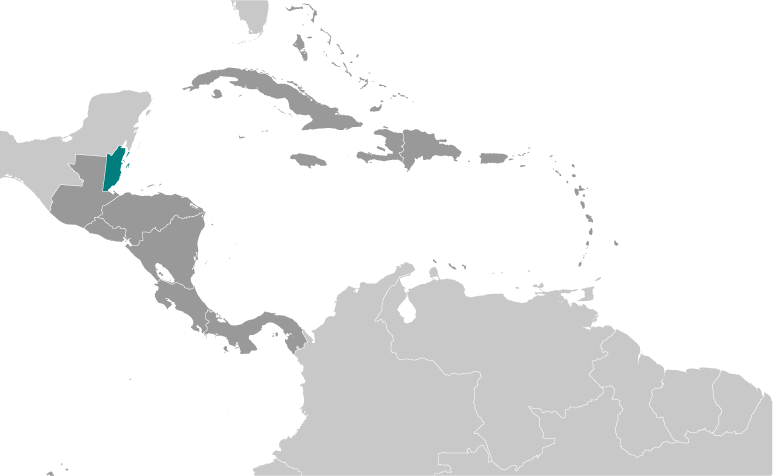 Belize Lage