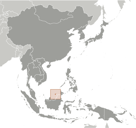 Brunei Lage