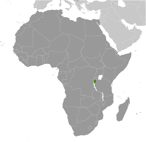 Burundi Lage
