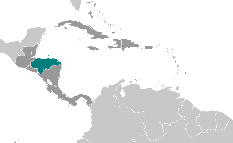 Honduras Lage