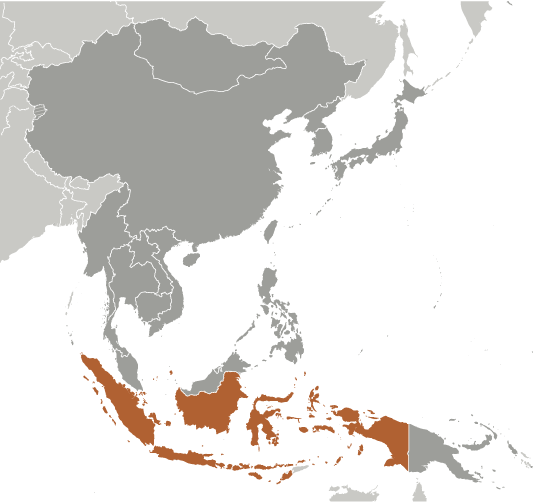 Indonesien Lage