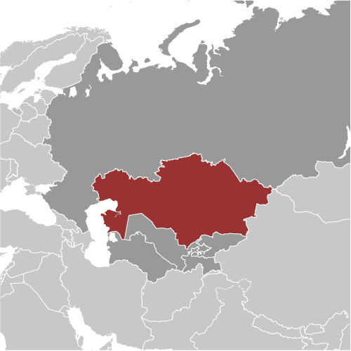 Kasachstan Lage