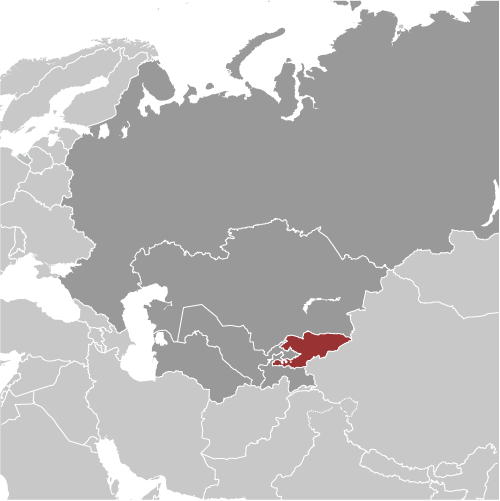 Kirgisistan Lage