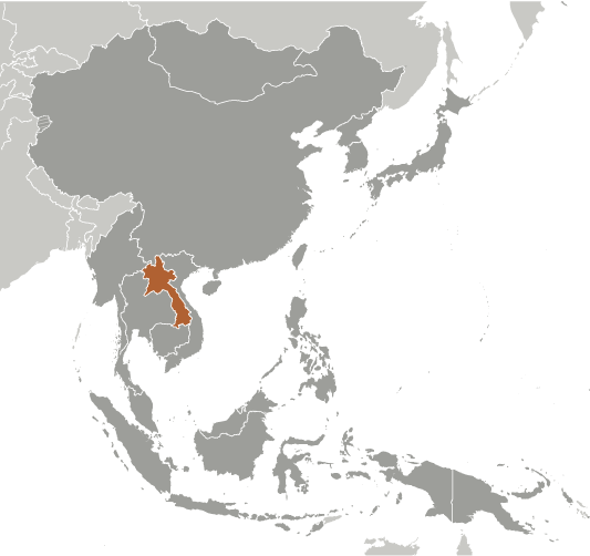 Laos Lage