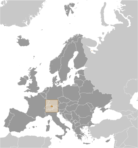 Liechtenstein Lage