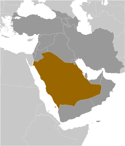 Saudi-Arabien Lage