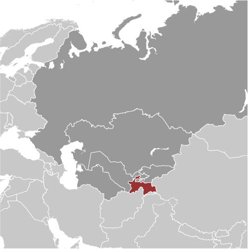 Tadschikistan Lage