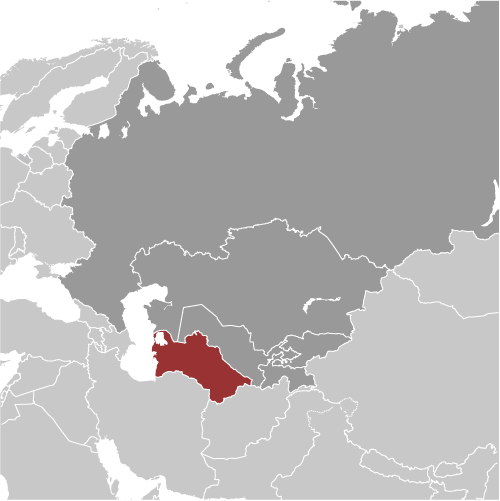 Turkmenistan Lage