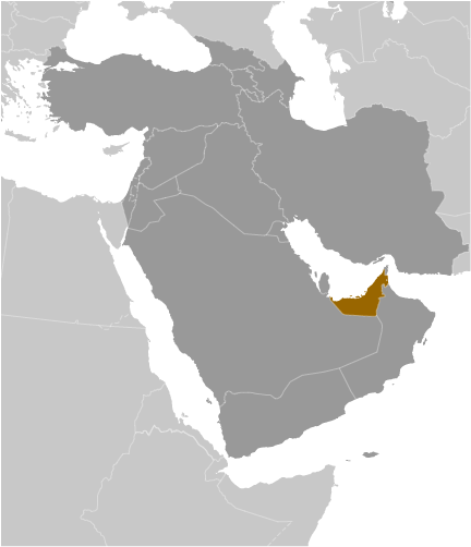 Vereinigte Arabische Emirate Lage