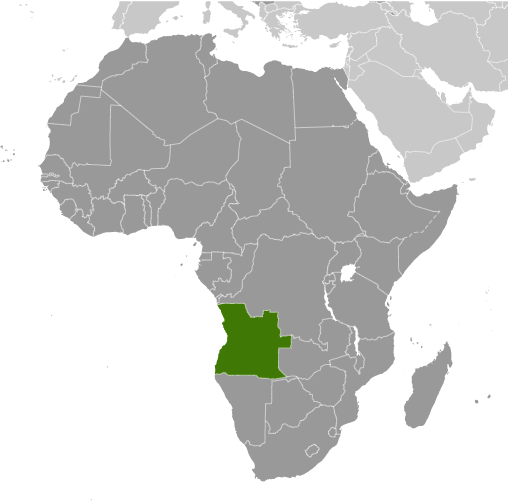 Angola Lage