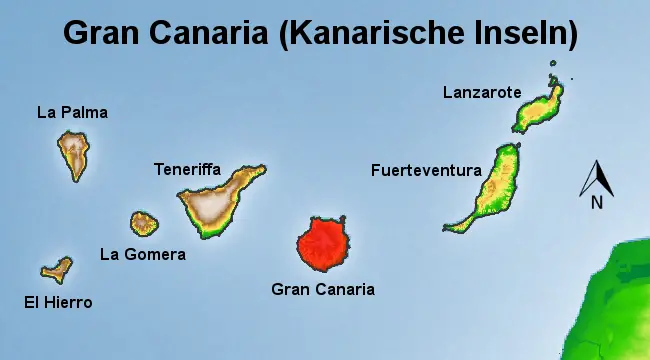 Gran Canaria Lage