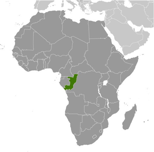 Kongo Republik Lage