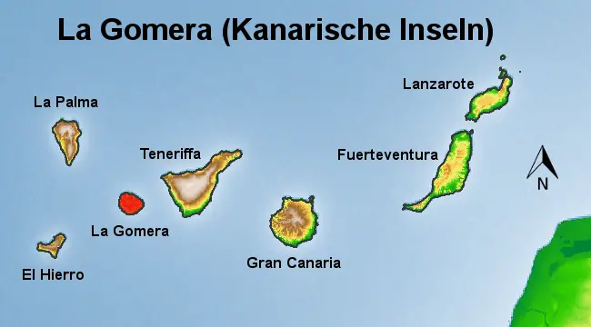 La Gomera Lage