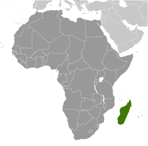 Madagaskar Lage