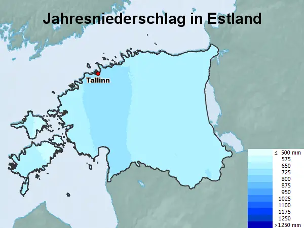 Estland Regen Schnee